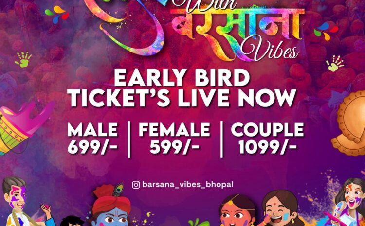 Holi with Barsana  Vibes